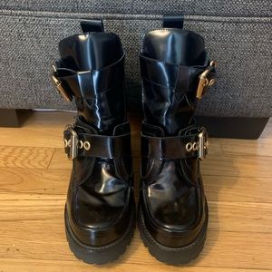 craven buckle strap bootie